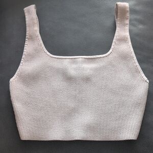 Babaton Ribbed Crop Top